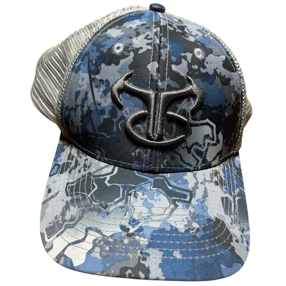 True Timber camo hunting hat Viper Aqua drizzle snapback